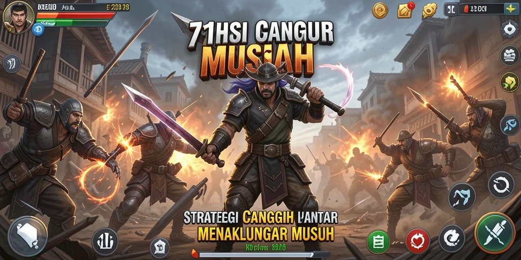 Gameplay <strong>71H</strong> yang menampilkan strategi pertempuran yang mendebarkan.
