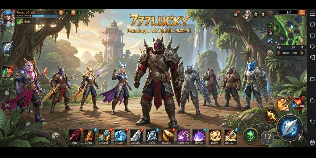 Tampilan gameplay seru dan mendebarkan di 777LUCKY.