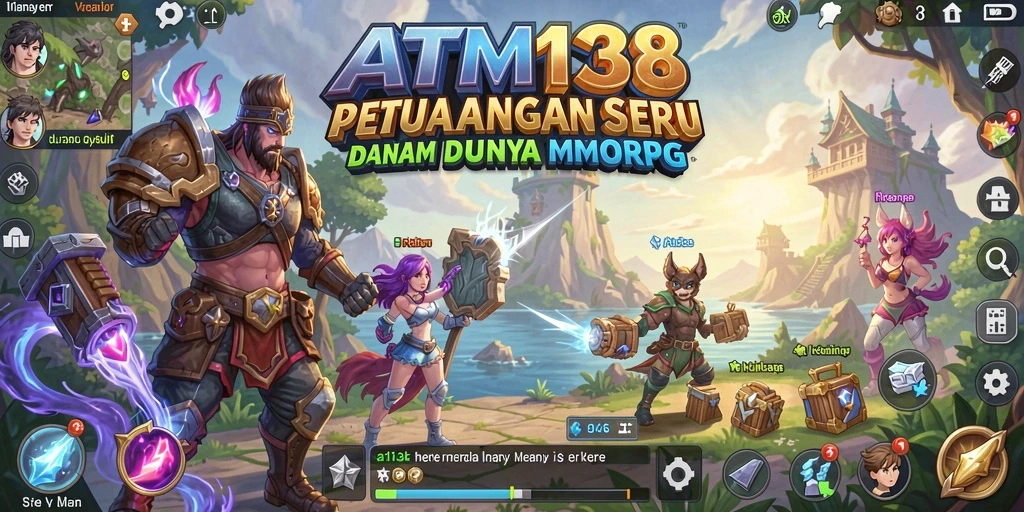 Tampilan seru dari gameplay ATM138 yang memukau dan penuh aksi.