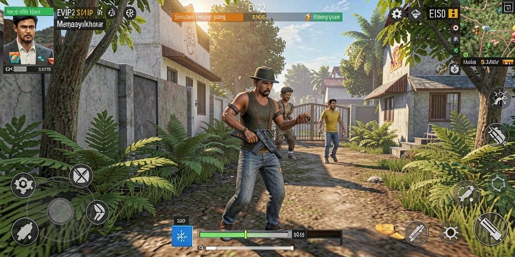 Screenshot gameplay EVIP2 menunjukkan pengalaman simulasi yang menarik.