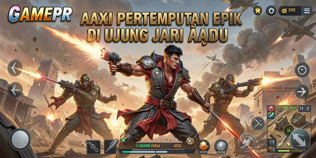 GAMERP: Menyaksikan aksi mendebarkan dalam permainan yang penuh strategi.