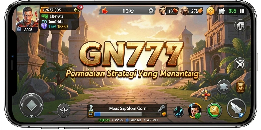 Screenshot gameplay SLG GN777 menampilkan grafis yang menarik dan strategi yang mendebarkan.