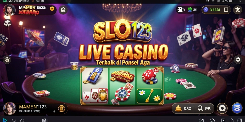 Tampilan gameplay MAMEN123 yang menarik dan interaktif.
