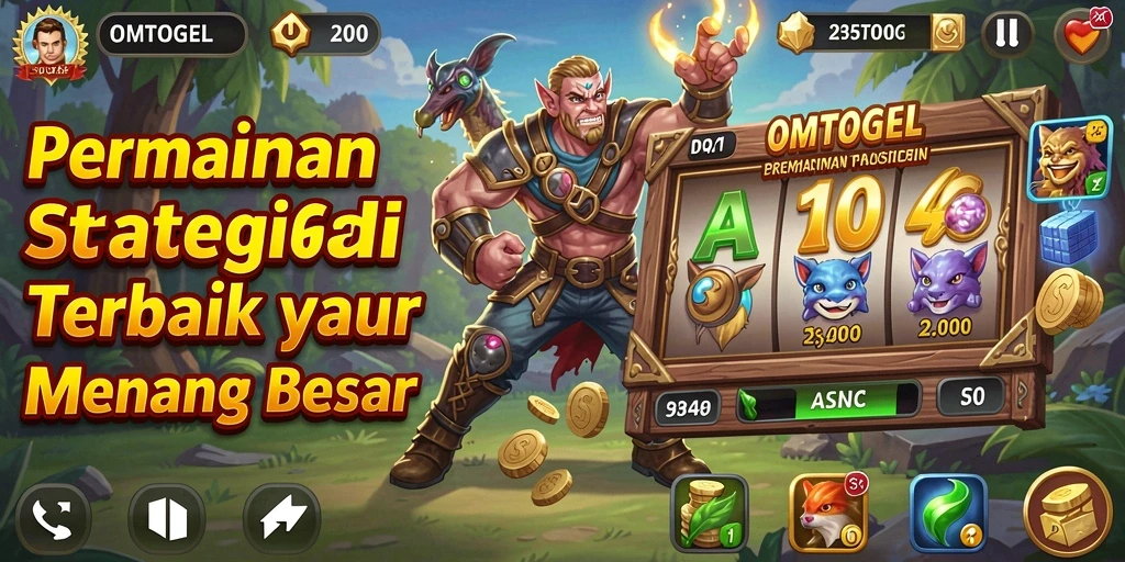 Screenshot gameplay OMTOGEL yang menunjukkan aksi strategis yang intens.