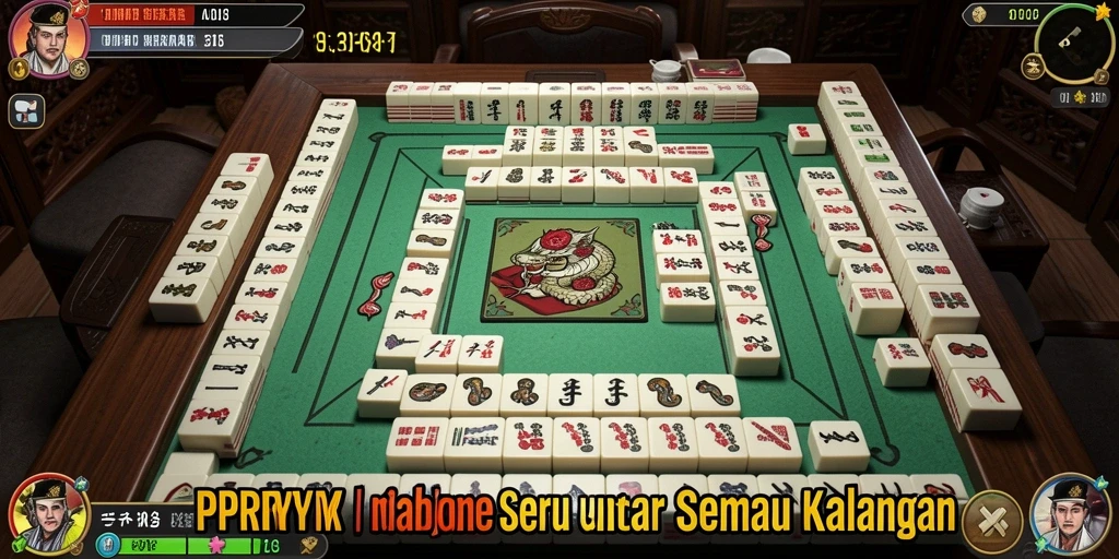 Screenshot gameplay PPRRYY menampilkan momen seru bermain Mahjong.