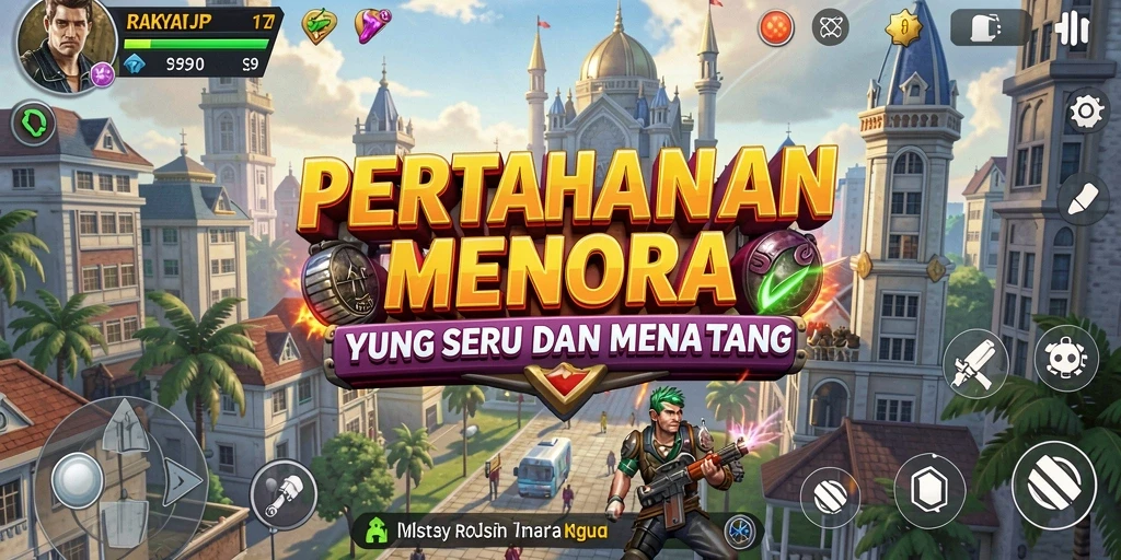 Tampilan gameplay RAKYATJP yang seru dan penuh aksi.