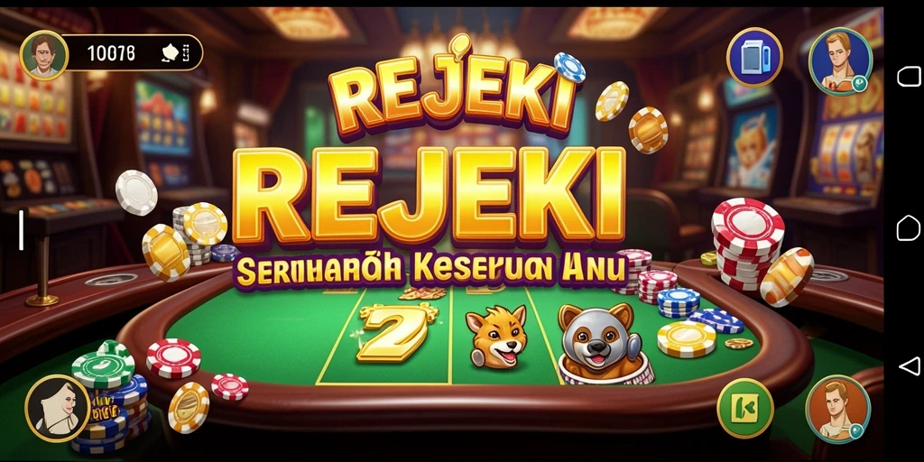 Screenshot gameplay REJEKI menampilkan keseruan permainan Kasino.