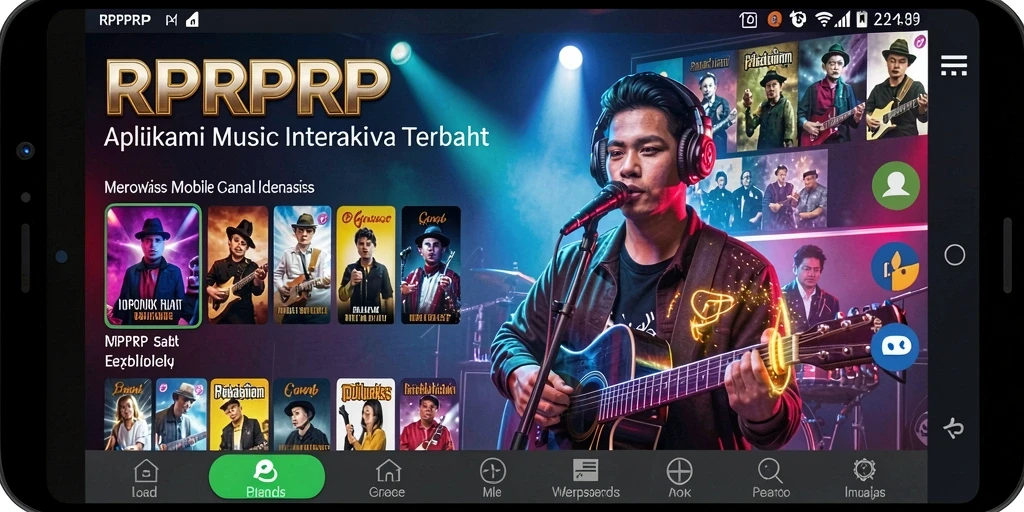 Screenshot utama RPRPRP menampilkan gameplay interaktif yang seru.
