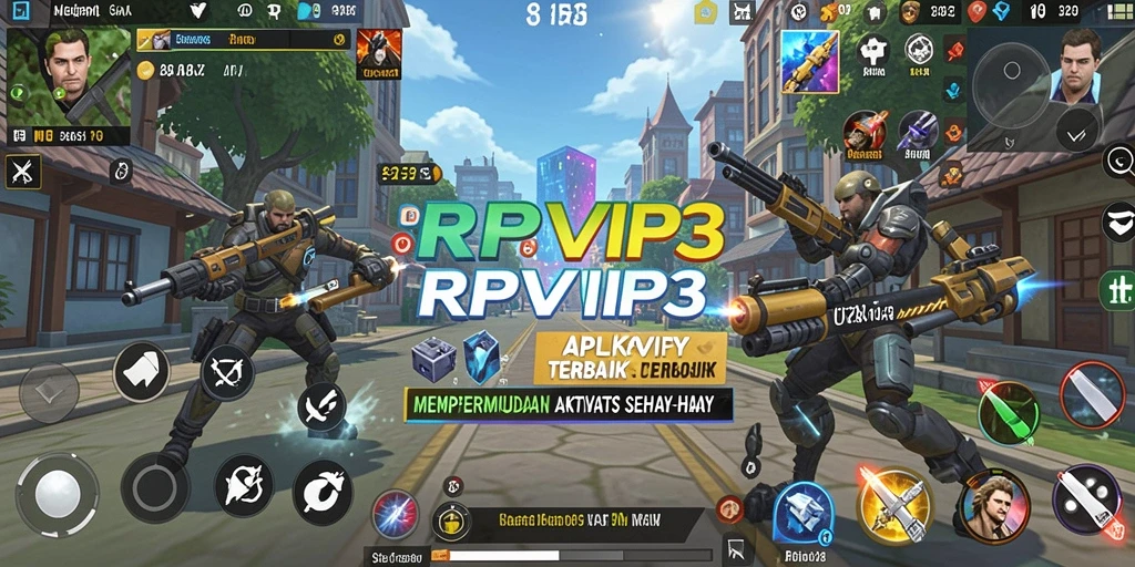 Tampilan antarmuka RPVIP3 yang user-friendly dalam aplikasi Utility.