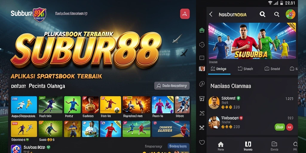 Tampilan permainan taruhan olahraga di SUBUR88 yang menarik.