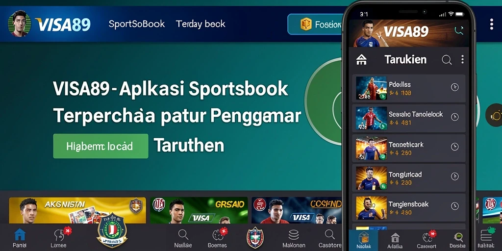 Screenshot utama <strong>VISA89</strong> menampilkan antarmuka taruhan yang menarik.
