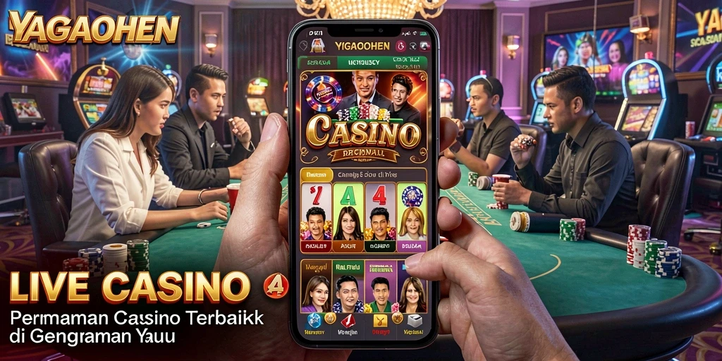 Tampilan gameplay YAGAOHEN yang mendebarkan di Live Casino.